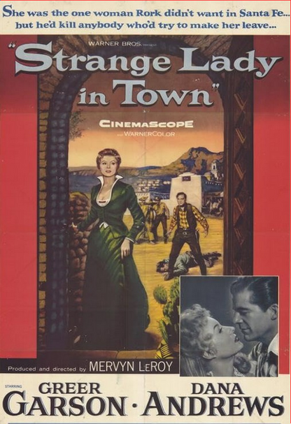 Strange Lady in Town on DVD, Drama, Greer Garson, Dana Andrews