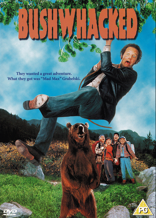 DVD cover of Bushwhacked featuring Daniel Stern and Jon Polito, adventure comedy film from FilmClassicsOnDVD.