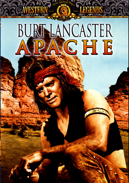 Apache on DVD, Action, Burt Lancaster, Jean Peters
