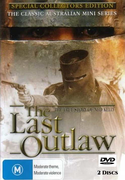 DVD cover of The Last Outlaw featuring John Jarratt and Steve Bisley, a biography film in the Movies & DVDs category.