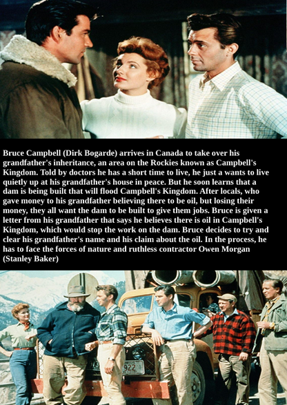 Campbell's Kingdom on DVD, Adventure, Dirk Bogarde, Stanley Baker