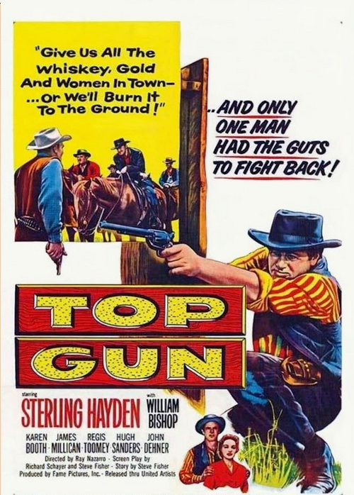 Top Gun 0n DVD,  Drama, Sterling Hayden, William Bishop