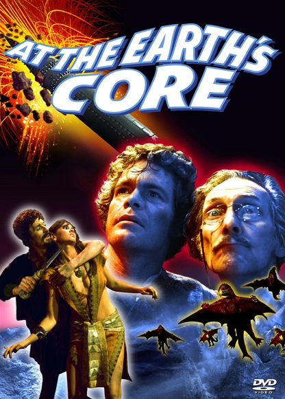 At the Earth's Core on DVD, Adventure, Doug McClure, Peter Cushing
