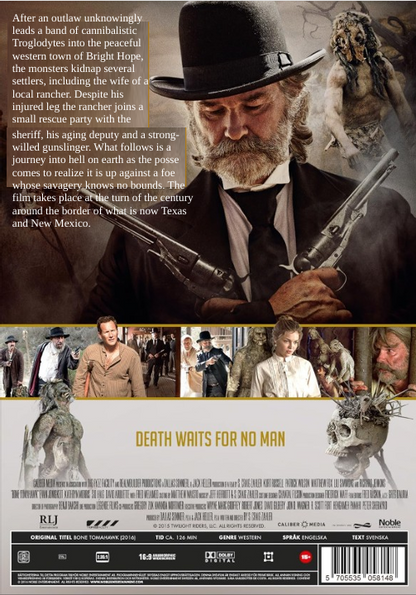 Bone Tomahawk on DVD, Drama, Kurt Russell, Patrick Wilson