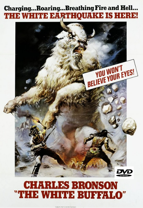 Screenshot of The White Buffalo DVD featuring Charles Bronson and Jack Warden, an action movie from the FilmsClassicsonDVD collection.
