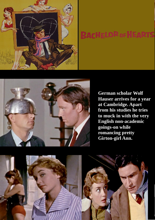 Screenshot from the Comedy DVD "Bachelor of Hearts" featuring Hardy Krüger and Sylvia Syms, part of FilmClassics on DVD collection.