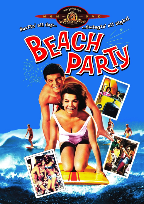 Screenshot from Beach Party DVD featuring Robert Cummings and Dorothy Malone, a comedy movie from FilmClassicsOnDVD.