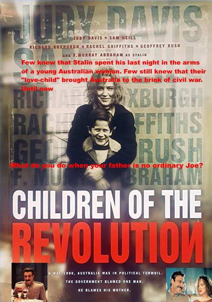 DVD cover of Children of the Revolution comedy movie featuring Judy Davis and Sam Neill, produced by FilmClassicsOnDVD.