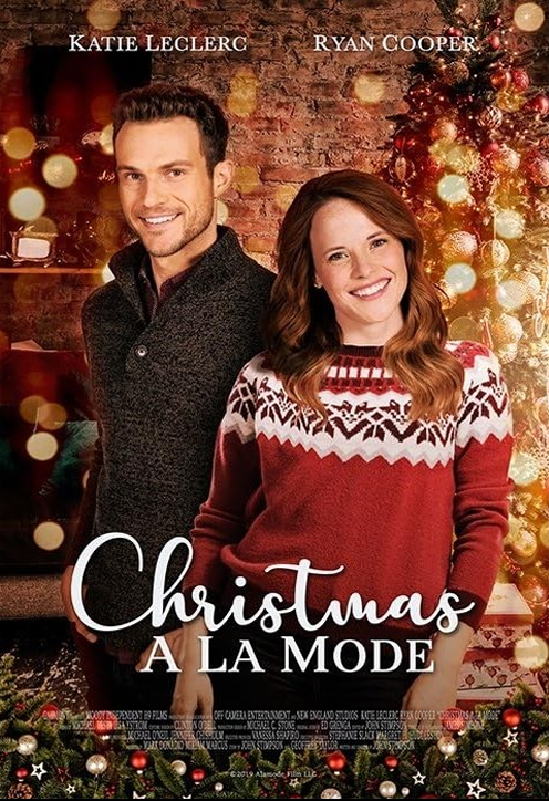 Screenshot from Christmas a la Mode DVD featuring Katie Leclerc and Ryan Cooper, a drama film from FilmClassicsOnDVD.