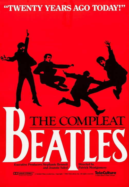Screenshot from The Compleat Beatles DVD, a documentary featuring John Lennon and Paul McCartney from FilmClassicsonDVD.