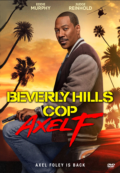 DVD cover of Beverly Hills Cop Axel F movie featuring Eddie Murphy, action film starring Joseph Gordon-Levitt, from FilmClassicsOnDVD.