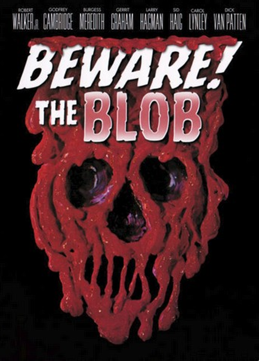 Cover image of the comedy movie "Beware! The Blob" on DVD featuring Robert Walker Jr. and Gwynne Gilford from FilmClassicsOnDVD.