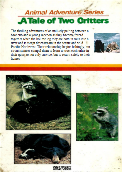 A Tale of Two Critters on DVD, Family, Animal Adventure