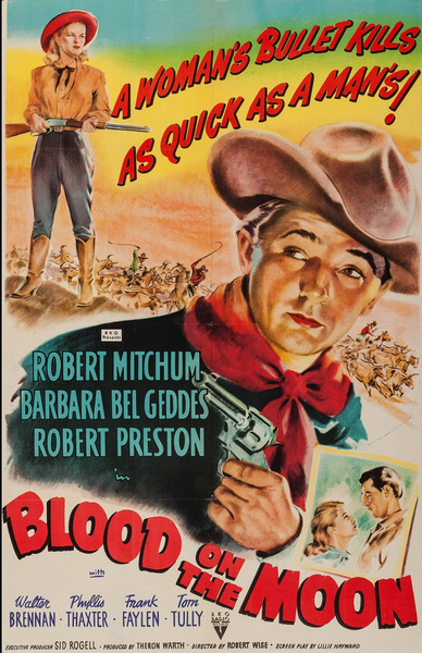 Blood On The Moon DVD, Western. Film Noir, Robert Mitchum