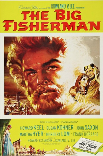 The Big Fisherman on DVD, Drama, Howard Keel, John Saxon