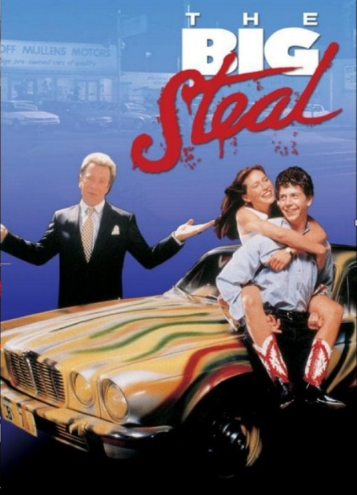 DVD cover of comedy film "The Big Steal" starring Ben Mendelsohn and Claudia Karvan, from FilmClassicsOnDVD.