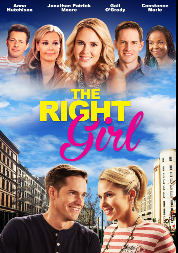 DVD cover of The Right Girl movie featuring Anna Hutchison and Gail O'Grady, romance film from Timeless Classic DVD collection.