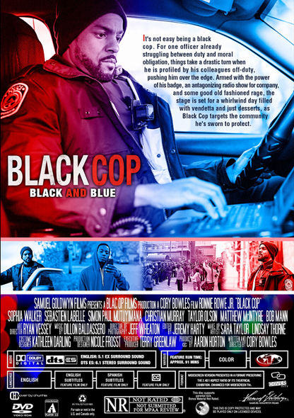 Black Cop on DVD, Crime, Ronnie Rowe, Sophia Walker