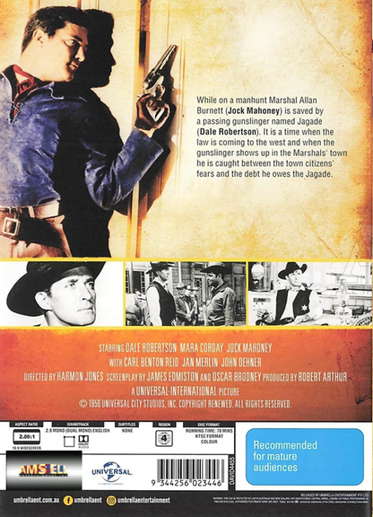 A Day of Fury on DVD,  Drama,  Dale Robertson, Mara Corday