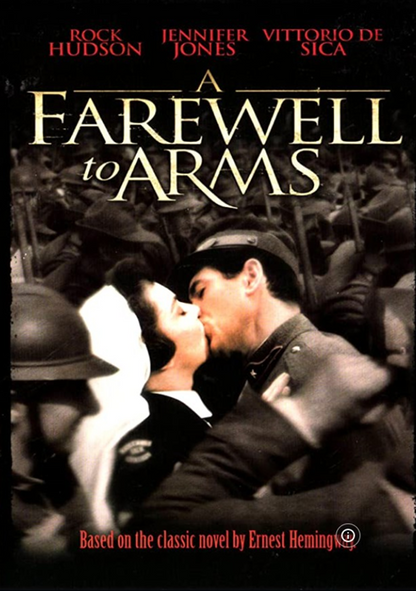 Farewell to Arms on DVD, Drama, Rock Hudson, Jennifer Jones
