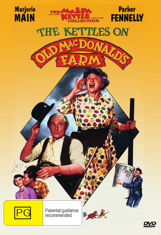 The Kettles On Old MacDonald's Farm on DVD, Comedy, Marjorie Main, Parker Fennelly