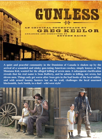 Gunless on DVD, Comedy, Paul Gross, Sienna Guillory