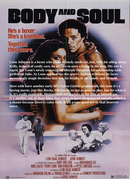 Body and Soul on DVD, Drama, Leon Isaac Kennedy, Jayne Kennedy