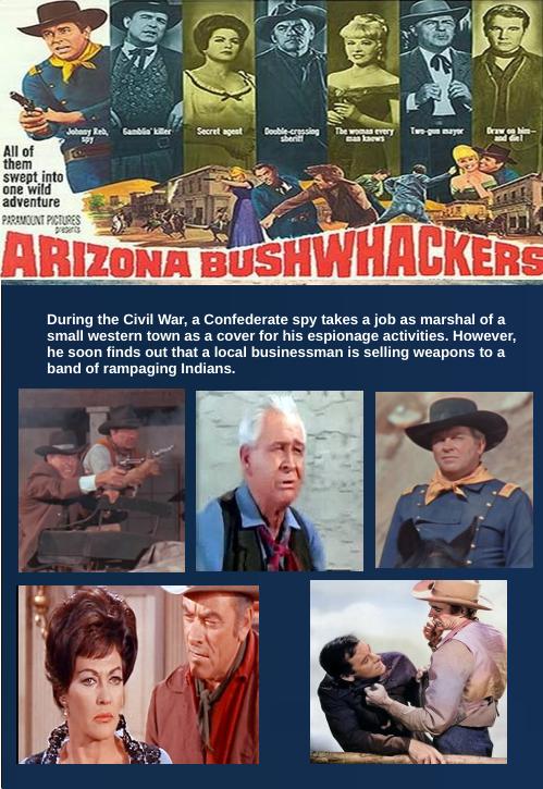 Arizona Bushwhackers DVD featuring Howard Keel and Yvonne De Carlo, drama movie from FilmClassics on DVD.