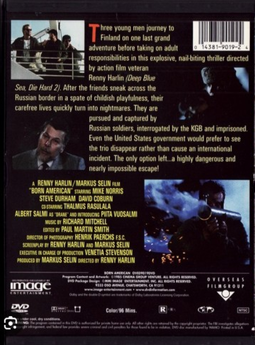 Born American on DVD, Action, Mike Norris, Steve Durham