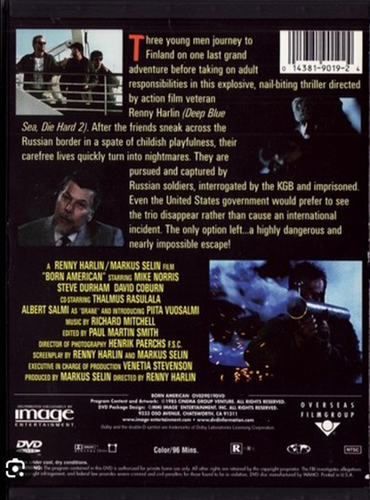 Born American on DVD, Action, Mike Norris, Steve Durham