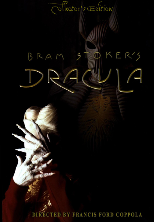 DVD cover of Bram Stoker's Dracula featuring Gary Oldman and Winona Ryder, from the Fantasy movies collection by FilmClassics on DVD