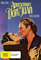 Buy Online Adventures of Don Juan (1948) - DVD - NEW - Errol Flynn, Viveca Lindfors | Best Shop for Old classic and hard to find movies on DVD - Timeless Classic DVD