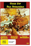 Buy Online Guns for San Sebastian - DVD - Anthony Quinn,  Charles Bronson | Best Shop for Old classic and hard to find movies on DVD - Timeless Classic DVD