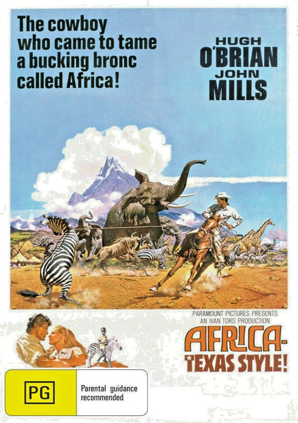 Buy Online Africa Texas Style - DVD - Hugh O'Brian, John Mills - WESTERN | Best Shop for Old classic and hard to find movies on DVD - Timeless Classic DVD