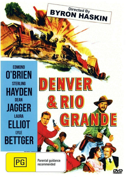 Buy Online Denver and Rio Grande (1952) - DVD - Edmond O'Brien, Sterling Hayden - WESTERN | Best Shop for Old classic and hard to find movies on DVD - Timeless Classic DVD