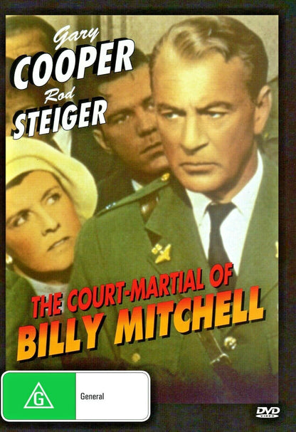 Buy Online The Court-Martial of Billy Mitchell (1955) - DVD - Gary Cooper | Best Shop for Old classic and hard to find movies on DVD - Timeless Classic DVD