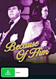 Buy Online Because of Him (1946) - DVD - Deanna Durbin, Charles Laughton | Best Shop for Old classic and hard to find movies on DVD - Timeless Classic DVD