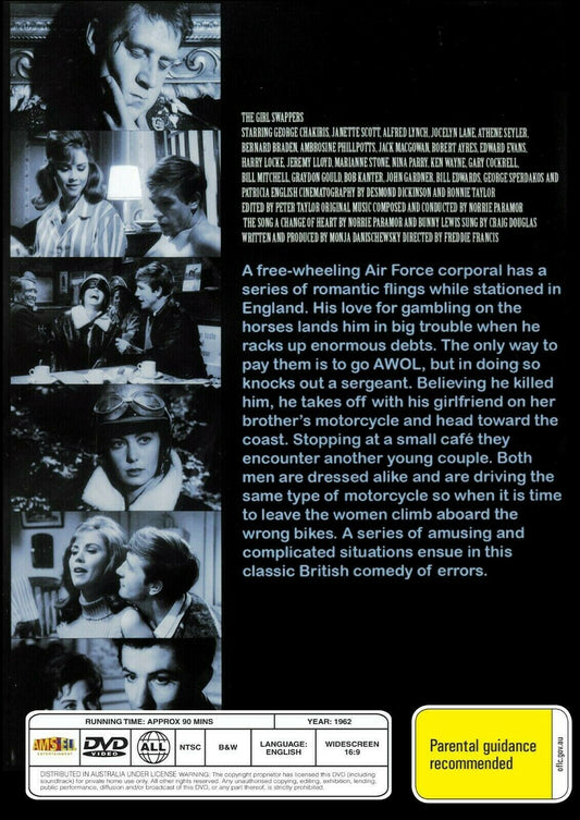 Buy Online The Girl Swappers - DVD - George Chakiris, Janette Scott | Best Shop for Old classic and hard to find movies on DVD - Timeless Classic DVD