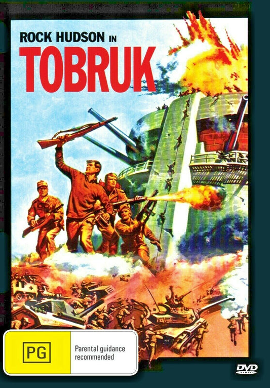 Buy Online Tobruk - DVD - Rock Hudson George Peppard | Best Shop for Old classic and hard to find movies on DVD - Timeless Classic DVD