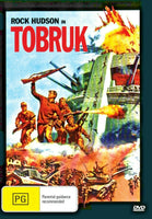 Buy Online Tobruk - DVD - Rock Hudson George Peppard | Best Shop for Old classic and hard to find movies on DVD - Timeless Classic DVD