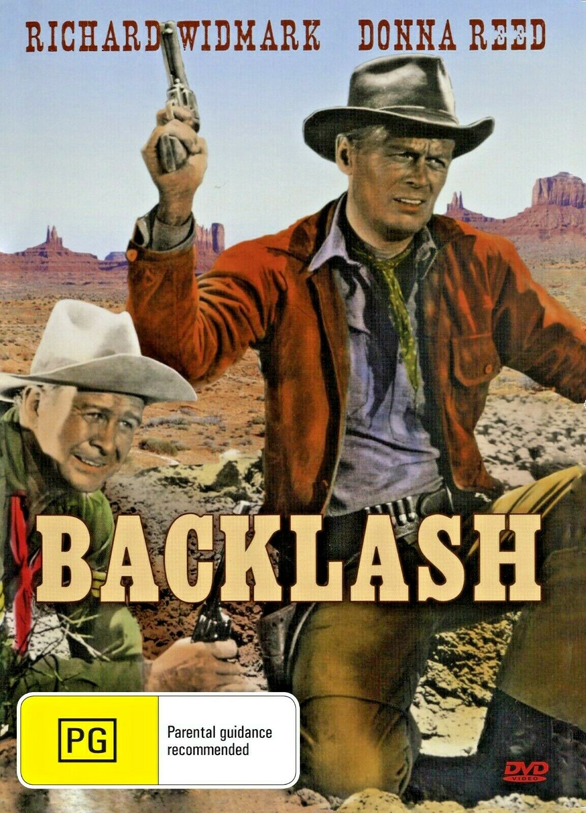 Backlash (1956) - DVD - NEW - Richard Widmark, Donna Reed - WESTERN ...