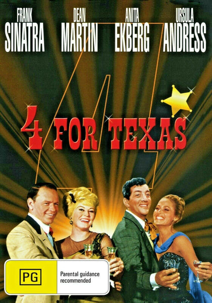 Buy Online 4 for Texas (1963) - DVD - NEW - Frank Sinatra, Dean Martin | Best Shop for Old classic and hard to find movies on DVD - Timeless Classic DVD