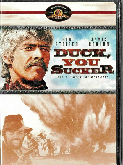Buy Online Duck, You Sucker - DVD - Region 1  - NEW  - Rod Steiger, James Coburn | Best Shop for Old classic and hard to find movies on DVD - Timeless Classic DVD