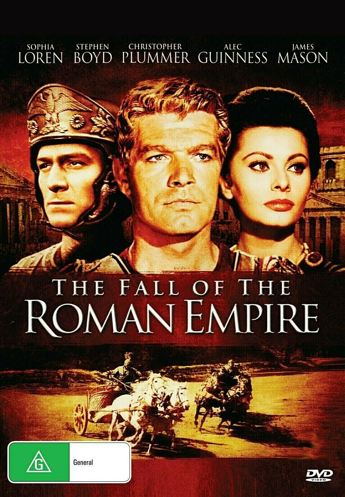 Buy Online The Fall of the Roman Empire - DVD - Sophia Loren,  Alec Guinness | Best Shop for Old classic and hard to find movies on DVD - Timeless Classic DVD