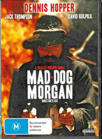 Buy Online Mad Dog Morgan - DVD - PAL -  Dennis Hopper, Jack Thompson | Best Shop for Old classic and hard to find movies on DVD - Timeless Classic DVD