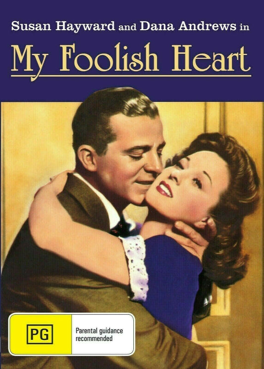 Buy Online My Foolish Heart - DVD - Dana Andrews, Susan Hayward, Kent Smith | Best Shop for Old classic and hard to find movies on DVD - Timeless Classic DVD