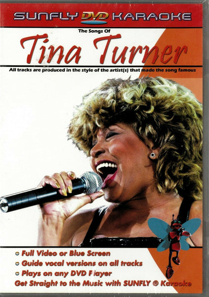 Buy Online The Songs of Tina Turner - Karaoke - Region 2 & 4 DVD - PAL | Best Shop for Old classic and hard to find movies on DVD - Timeless Classic DVD
