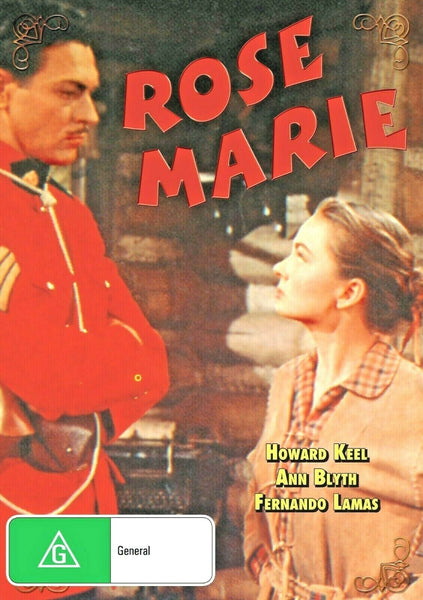 Buy Online Rose Marie (1954) -  DVD - Ann Blyth, Howard Keel | Best Shop for Old classic and hard to find movies on DVD - Timeless Classic DVD