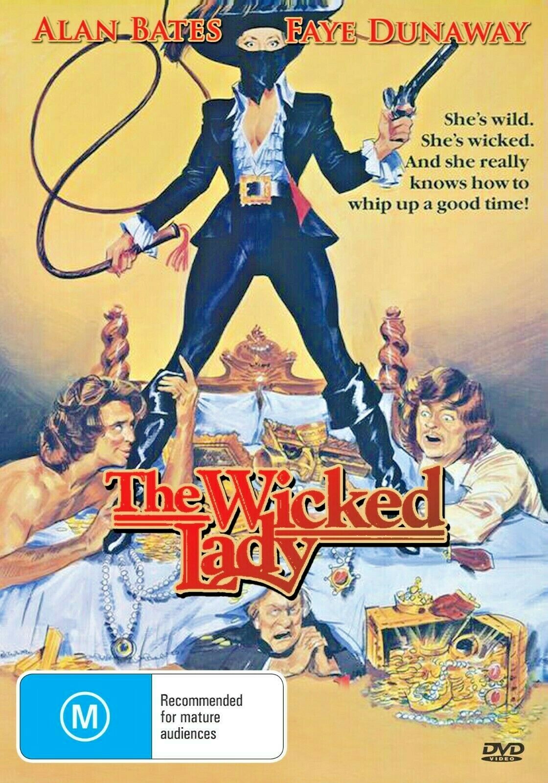 Buy Online The Wicked Lady (1983) - DVD - Faye Dunaway, Alan Bates - WESTERN | Best Shop for Old classic and hard to find movies on DVD - Timeless Classic DVD