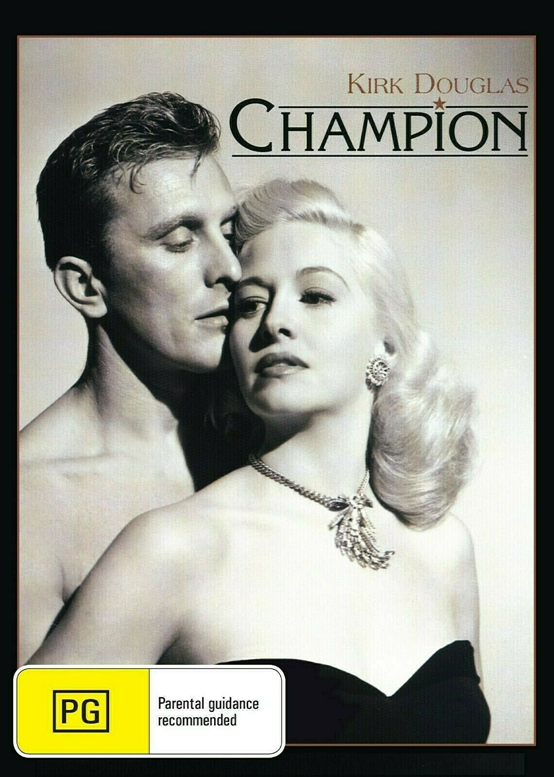 Buy Online Champion (1946) - DVD  - Kirk Douglas, Arthur Kennedy | Best Shop for Old classic and hard to find movies on DVD - Timeless Classic DVD